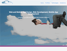 Tablet Screenshot of cloudwebs.net